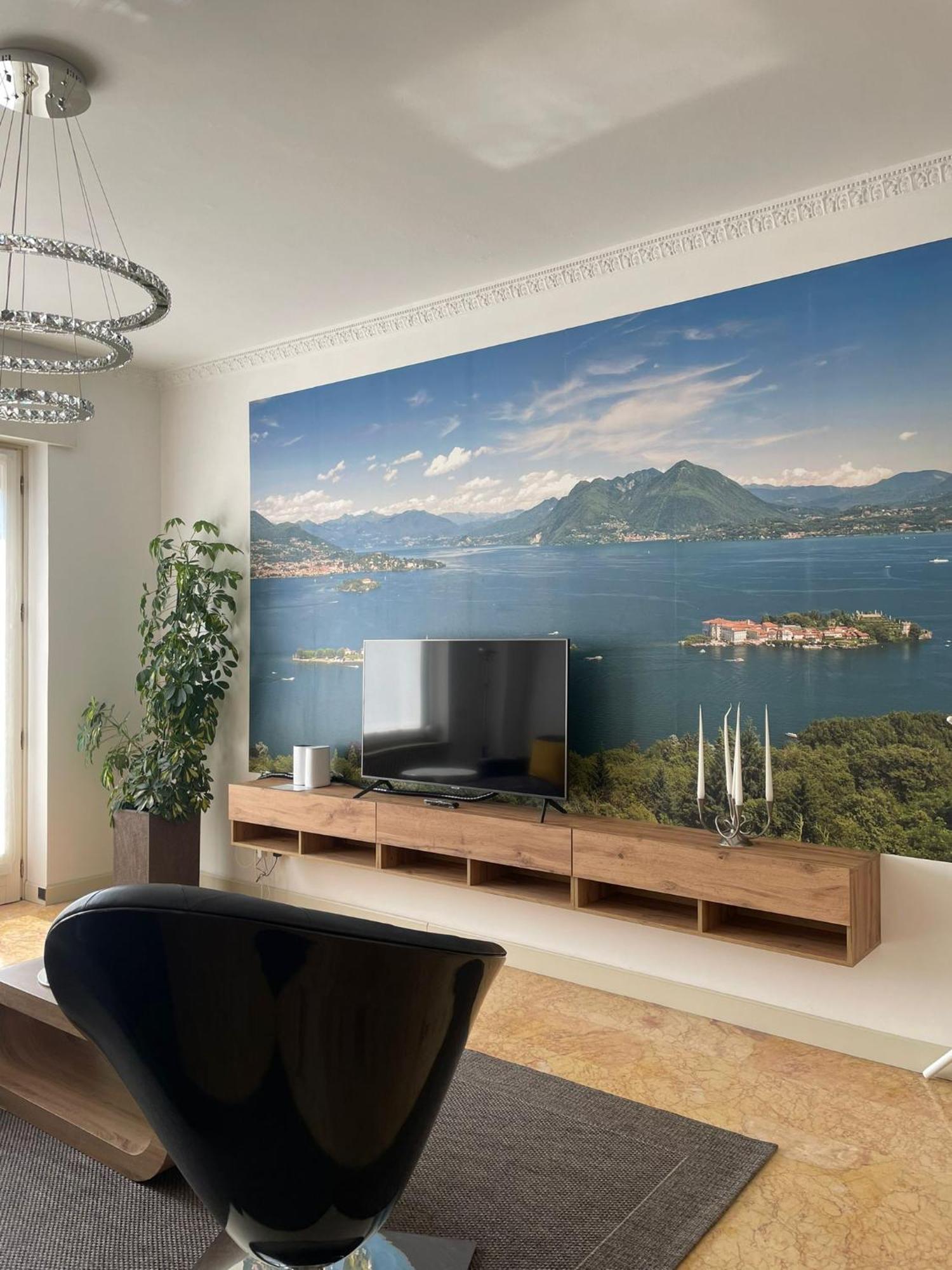 Family Apartment Vista Lago สเตรซา ภายนอก รูปภาพ