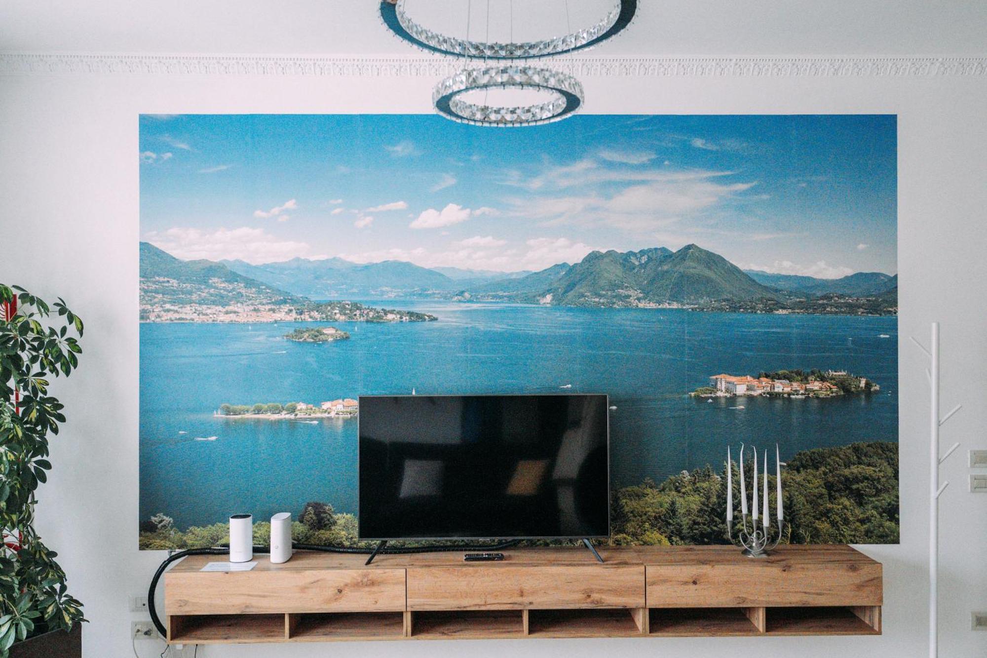 Family Apartment Vista Lago สเตรซา ภายนอก รูปภาพ