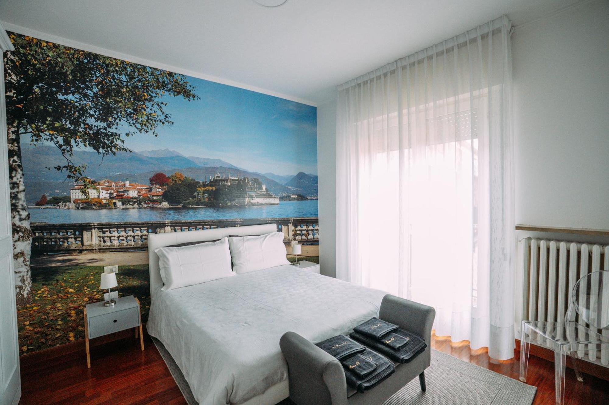 Family Apartment Vista Lago สเตรซา ภายนอก รูปภาพ